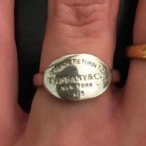 "Please Return To Tiffany's" Ring